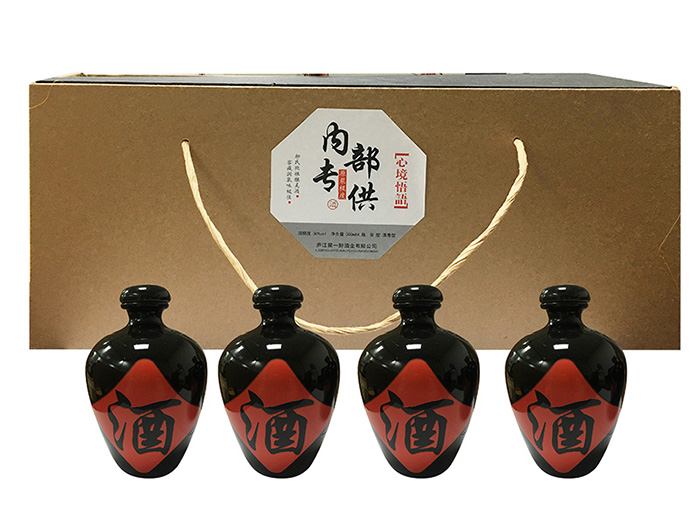 广东内部供应清香型白酒 500ml x 4